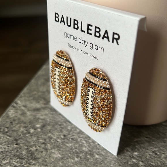 Football earrings - Picture 3 of 4